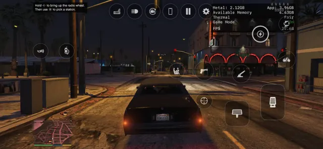 Screenshot from a player