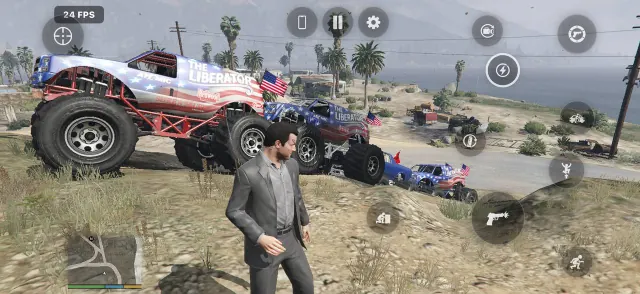 Screenshot from a player