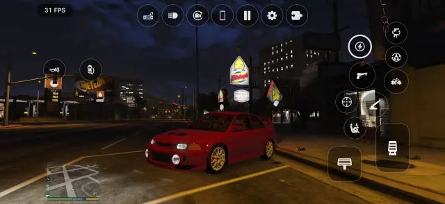 Screenshot from a player