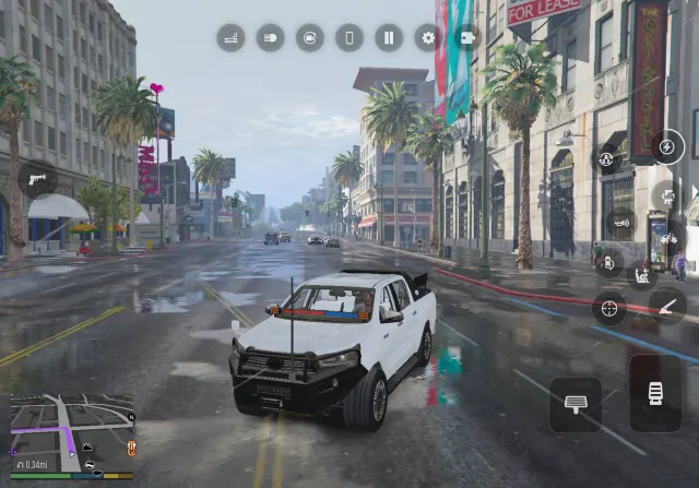 Screenshot from a player