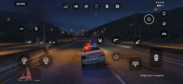Screenshot from a player