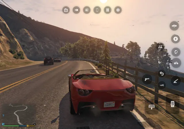 Screenshot from a player