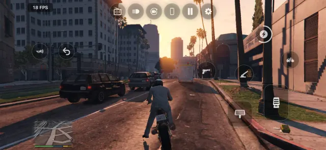 Screenshot from a player