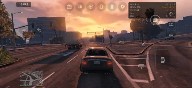 Screenshot from a player